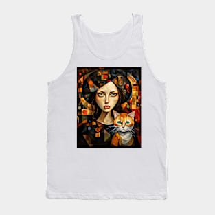 The Ginger Cat Tank Top